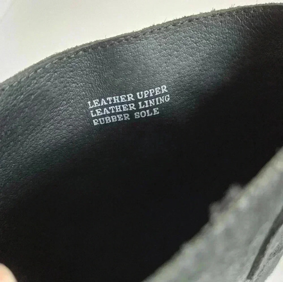 J.Crew Moto Biker Buckle Motorcycle Black Suede Leather Boots size 6 - Picture 5 of 15